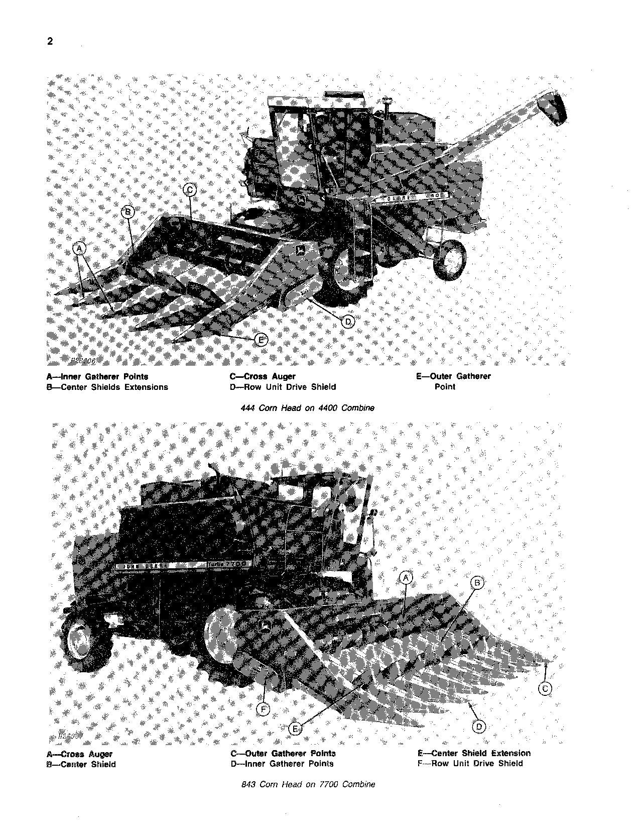 MANUEL D'UTILISATION DE LA MOISSONNEUSE-BATTEUSE JOHN DEERE 4400 6600 6620 7700 3300 5400 443