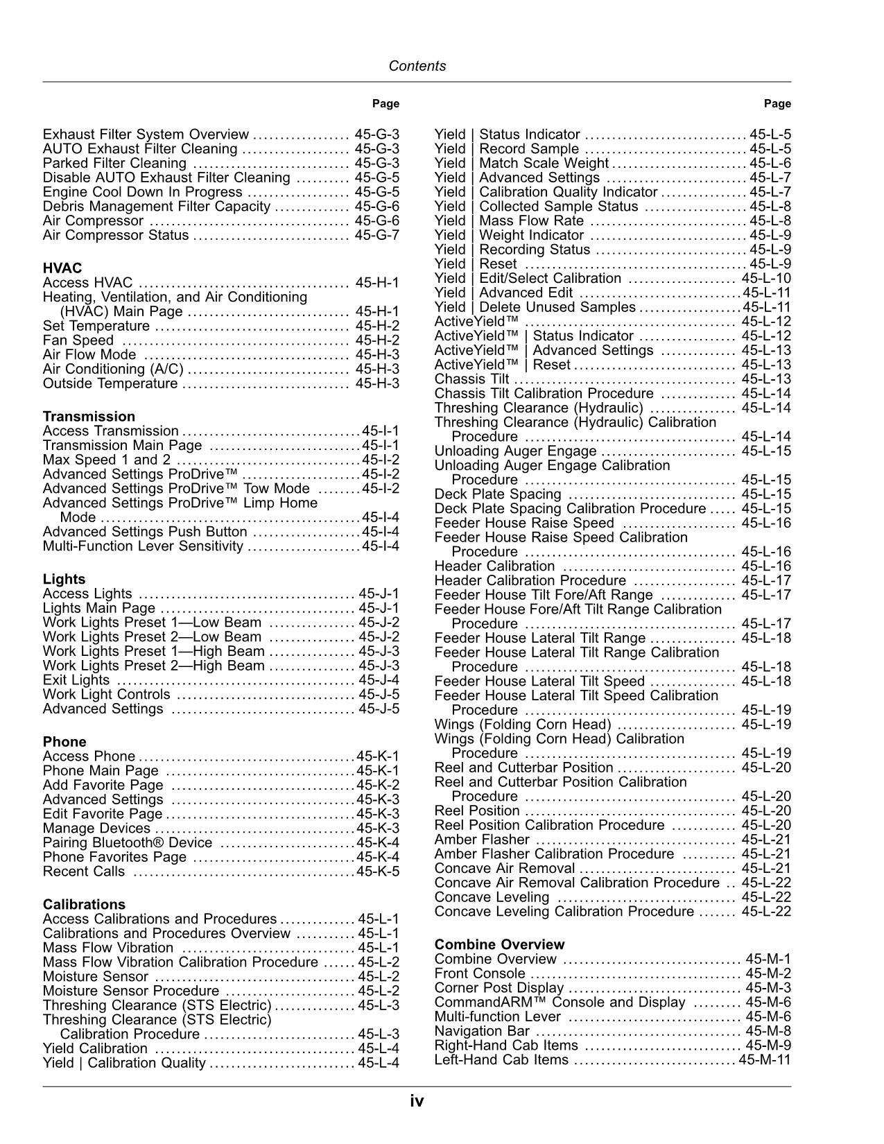 JOHN DEERE S760 S770 S780 S790 COMBINE OPERATOR MANUAL #6