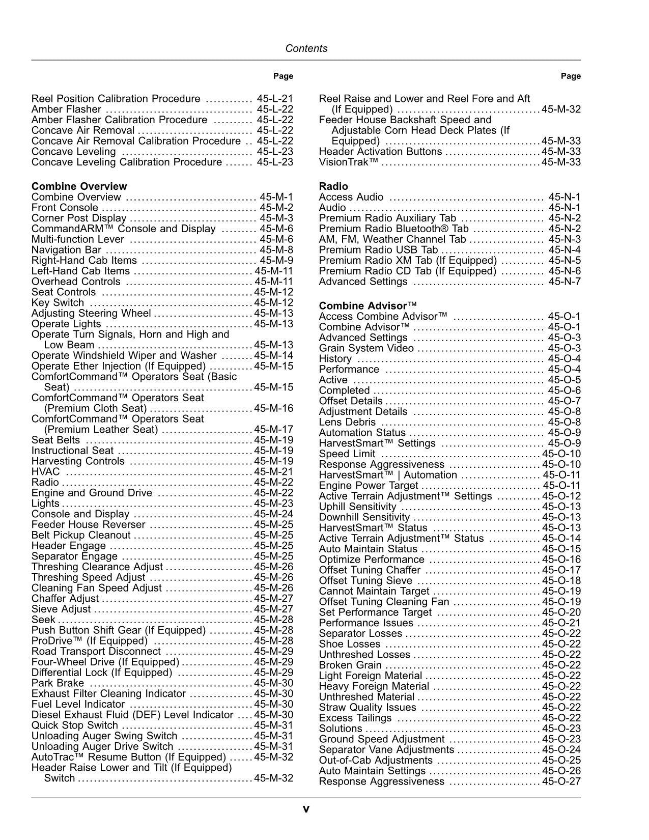 JOHN DEERE S760 S770 S780 S785 S790 MÄHDRESCHER-BETRIEBSHANDBUCH Nr. 3