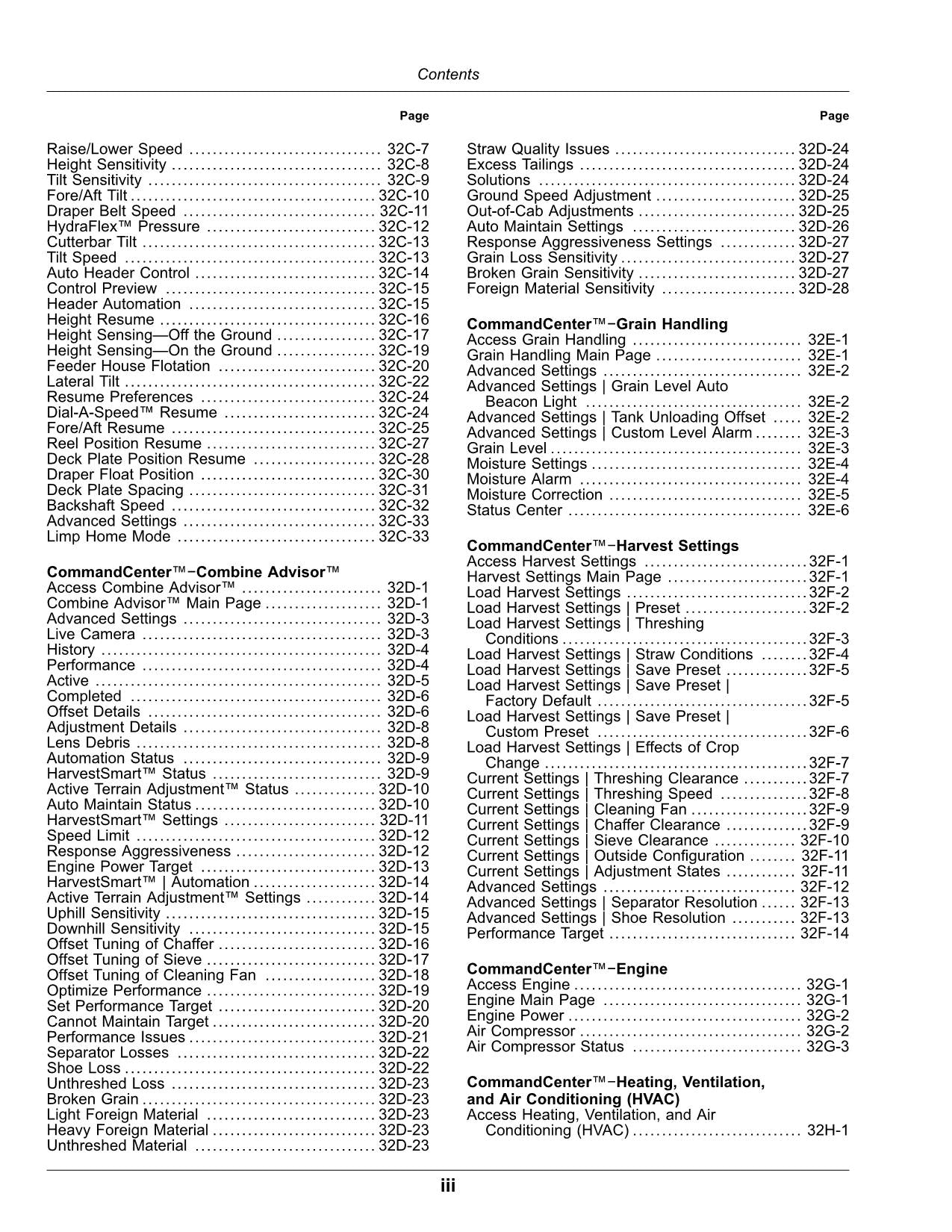 JOHN DEERE S760   S780   S770   S790 COMBINE OPERATOR MANUAL #9