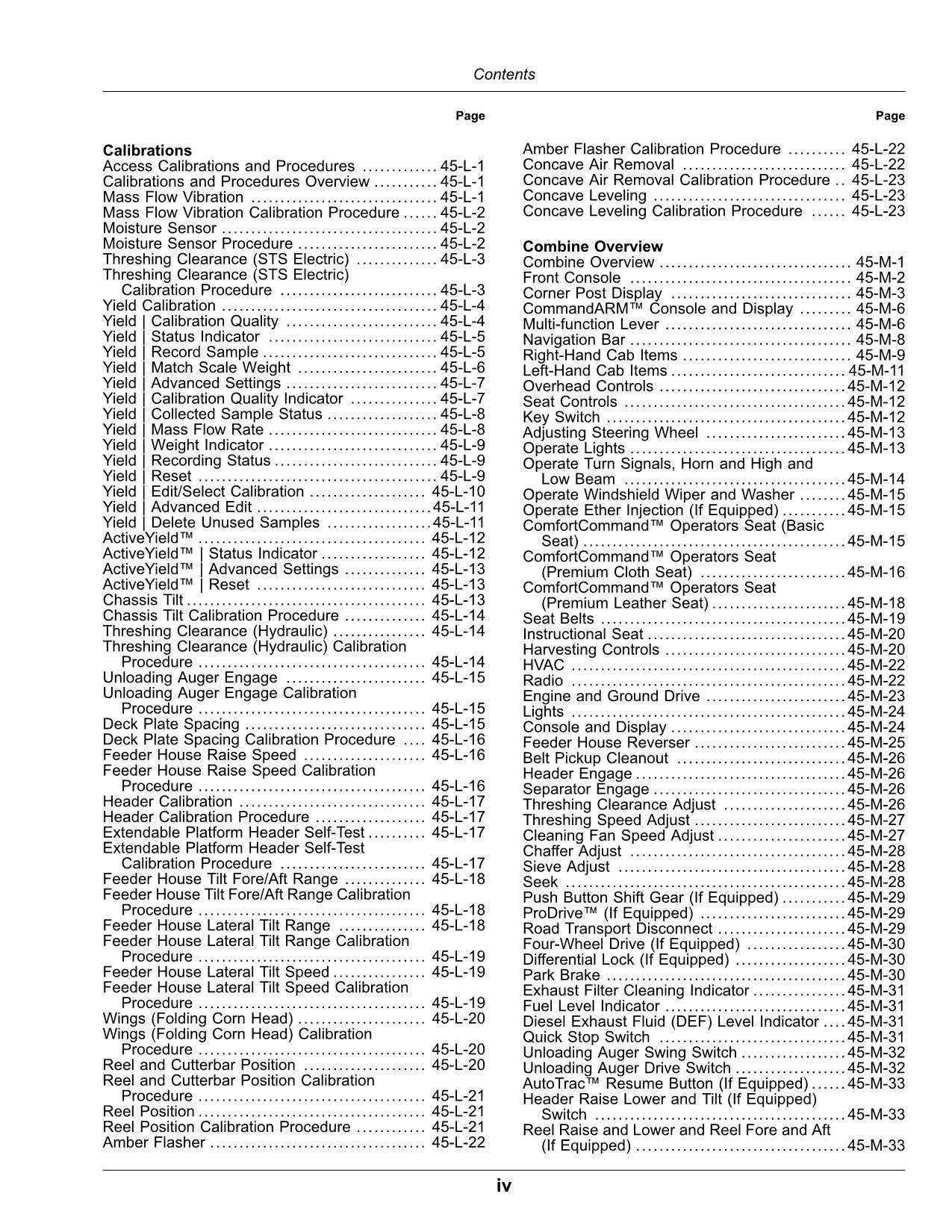 JOHN DEERE S760 S770 S780 S785 S790 MÄHDRESCHER-BETRIEBSHANDBUCH Nr. 4