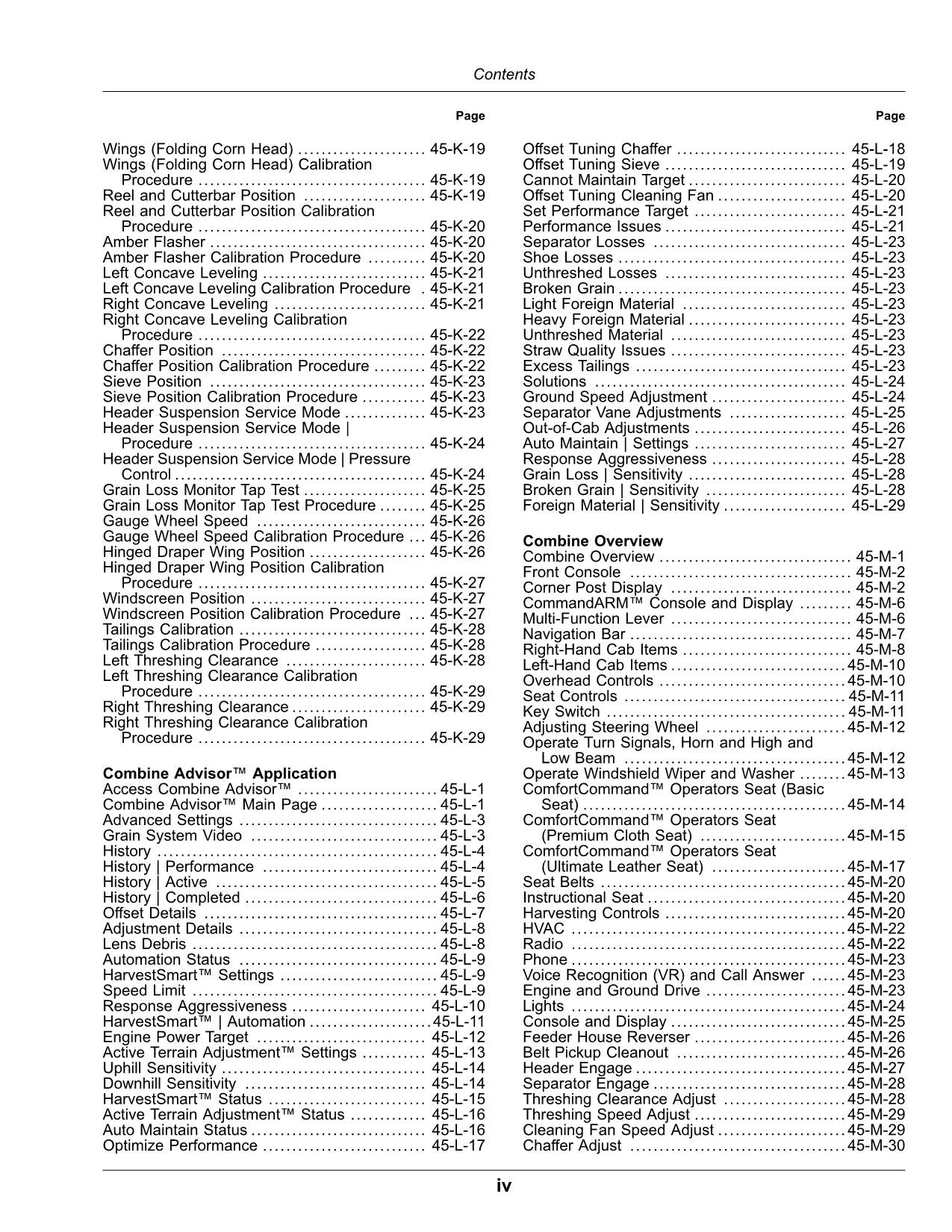 JOHN DEERE X9 1000 1100 MÄHDRESCHER BEDIENUNGSANLEITUNG SER 815001-