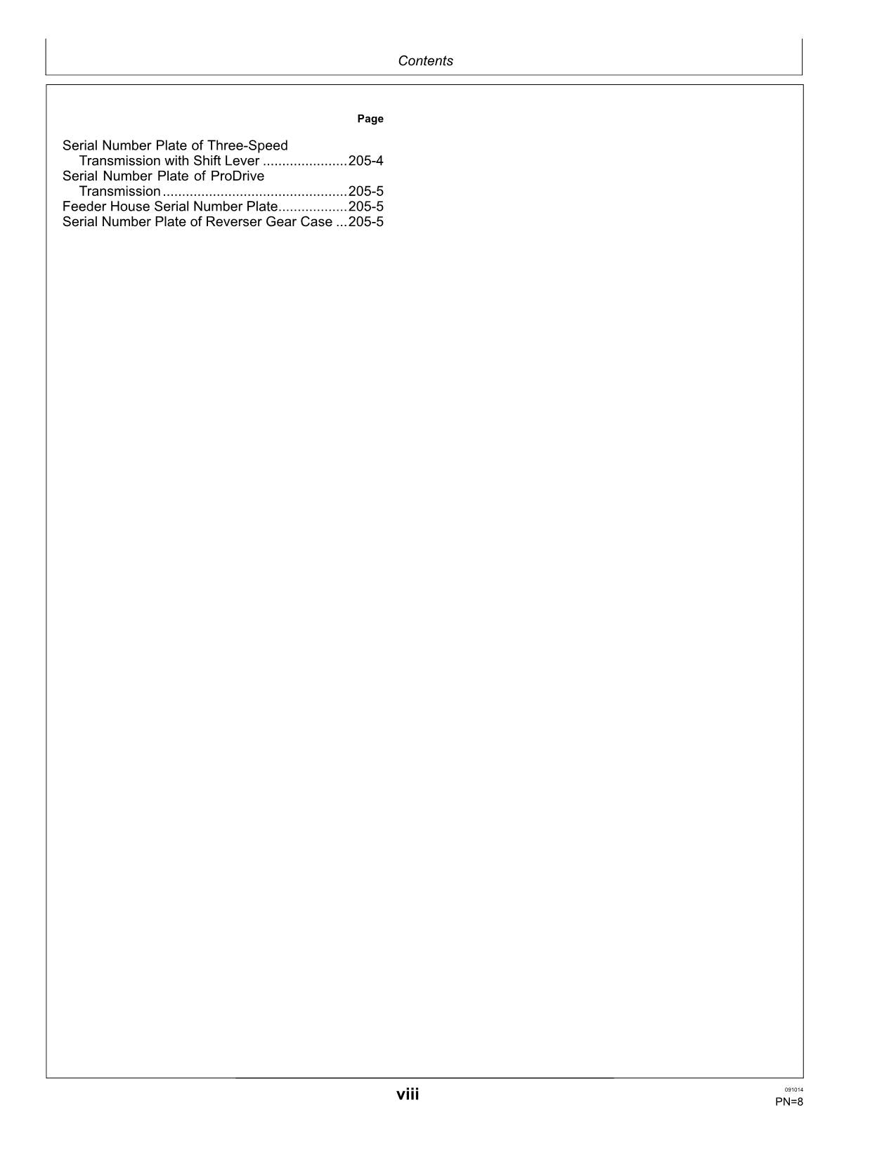 MANUEL D'UTILISATION DE LA MOISSONNEUSE-BATTEUSE JOHN DEERE W540 W550 T550 T560 T660 T670