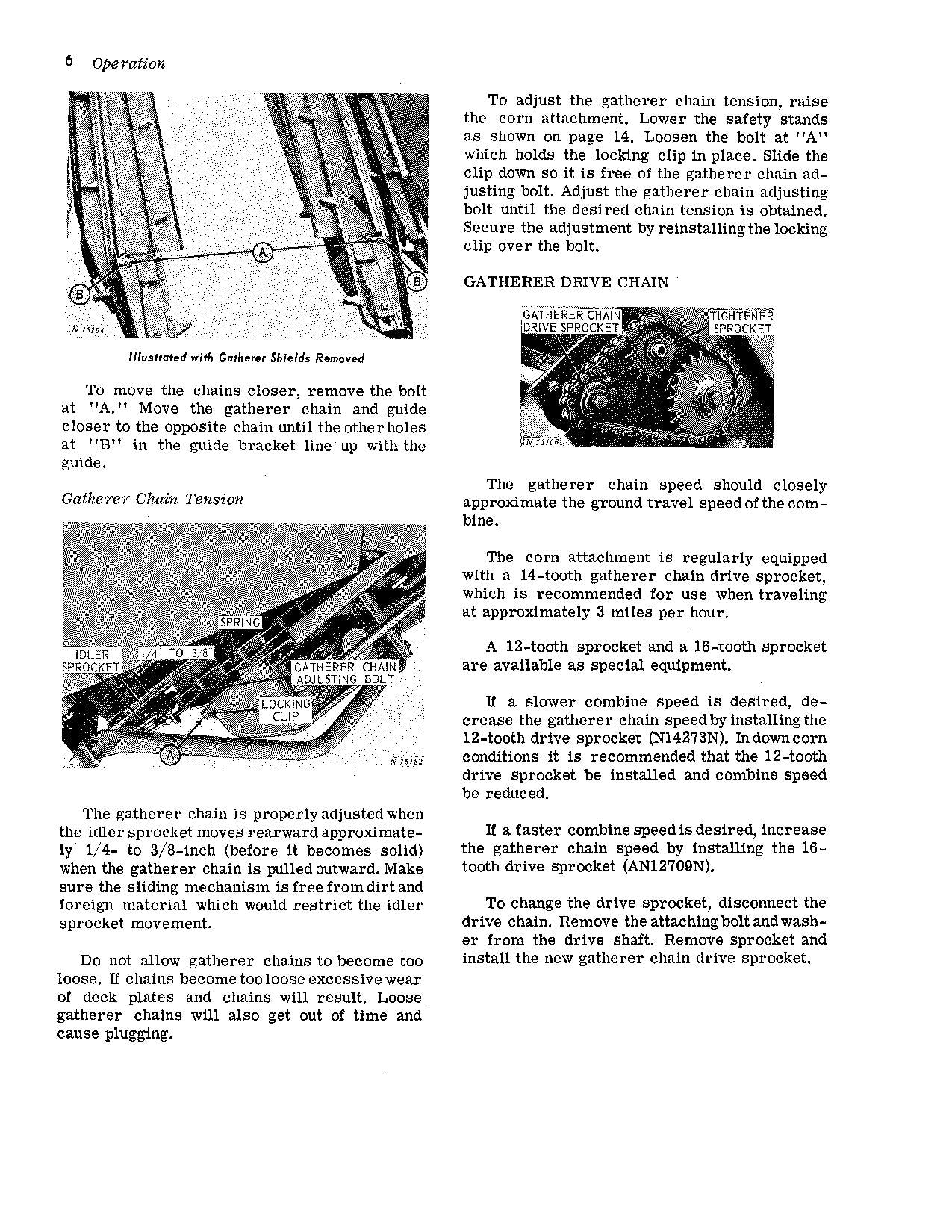 JOHN DEERE 234 MÄHDRESCHER-BETRIEBSHANDBUCH