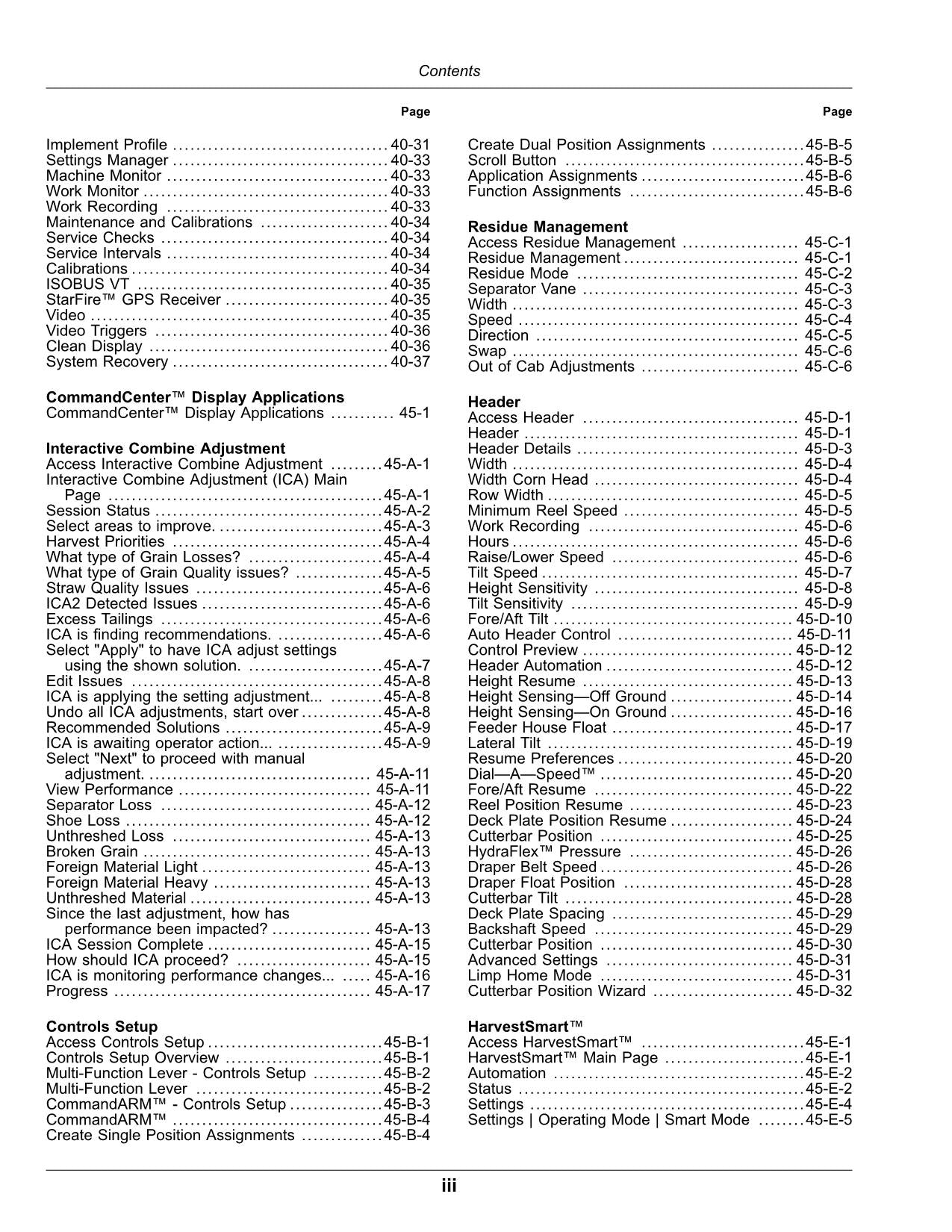 JOHN DEERE S760 S770 S780 S785 S790 HILLMASTER COMBINE OPERATOR MANUAL #3