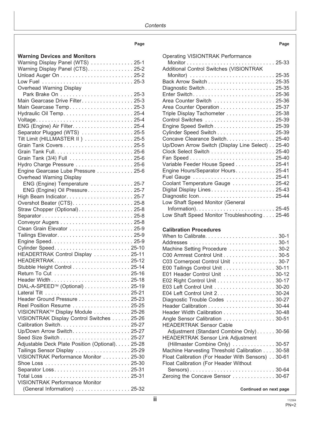 JOHN DEERE 9540i 9560i 9580i 9640i 9660i 9680i 9780i COMBINE OPERATOR MANUAL