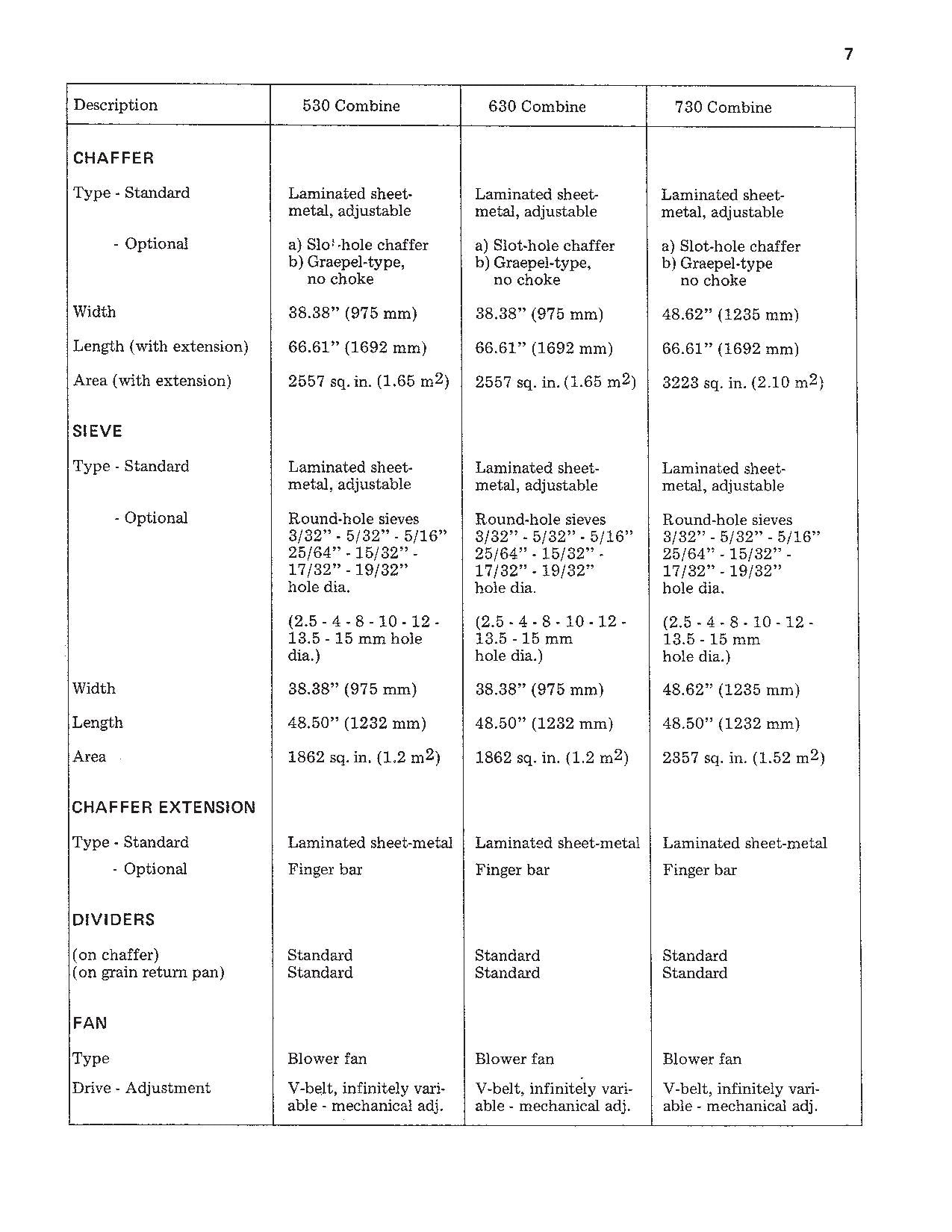 JOHN DEERE 53 630 730 COMBINE OPERATOR MANUAL