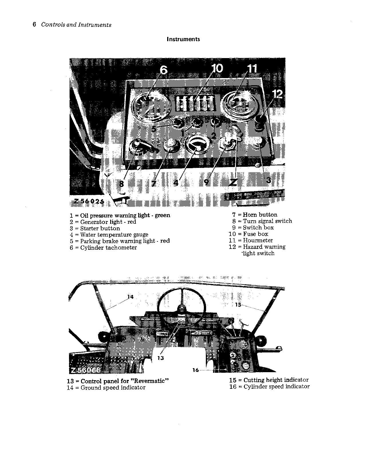 JOHN DEERE 950, 960, 970 COMBINE OPERATOR MANUAL