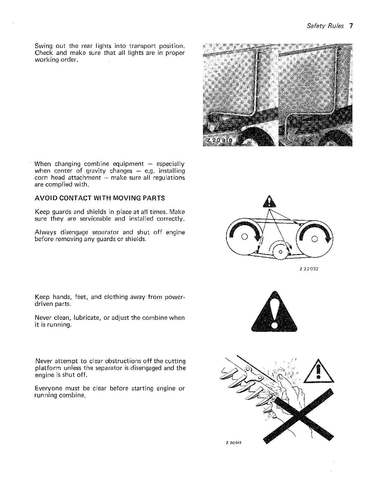 JOHN DEERE 975H 985H MÄHDRESCHER-BETRIEBSHANDBUCH #2