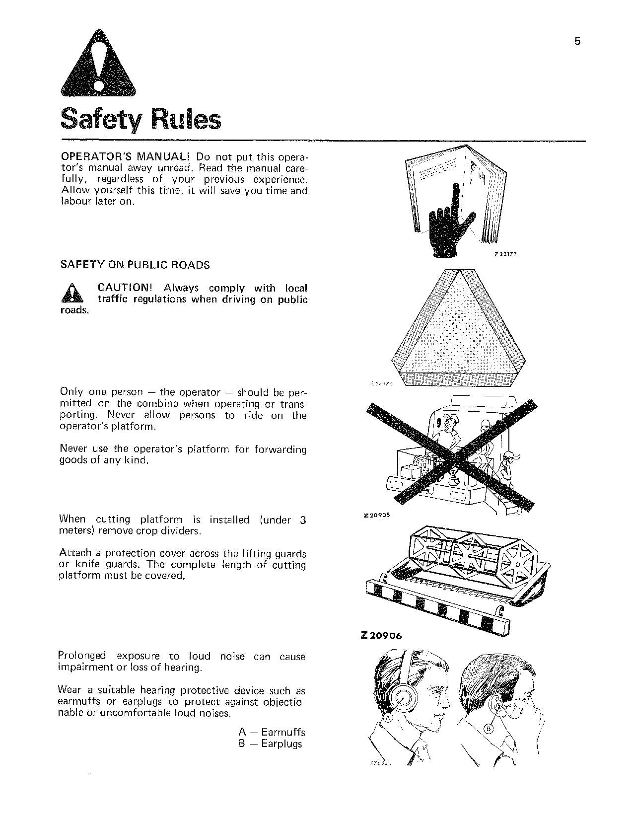 JOHN DEERE 975H 985H MÄHDRESCHER-BETRIEBSHANDBUCH #2