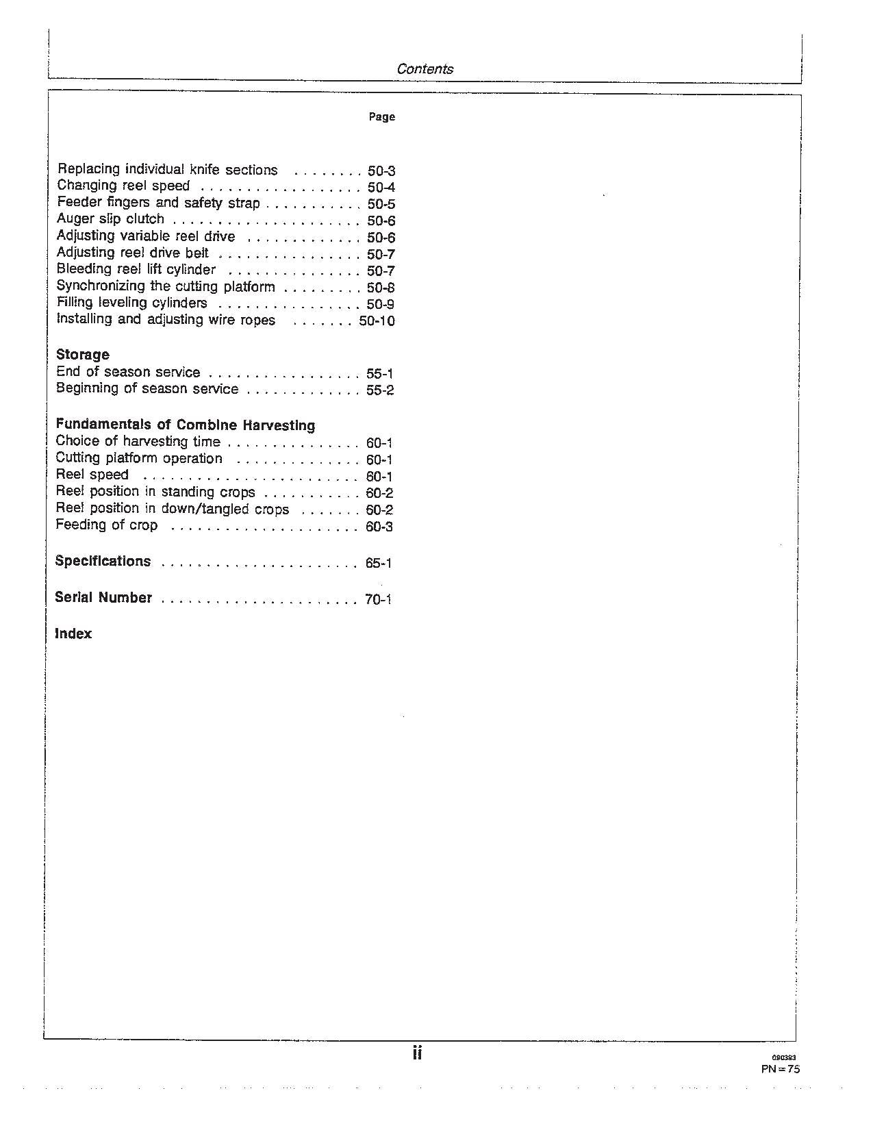 JOHN DEERE 810 812 814 816 818 820 1100 MÄHDRESCHER-BETRIEBSHANDBUCH