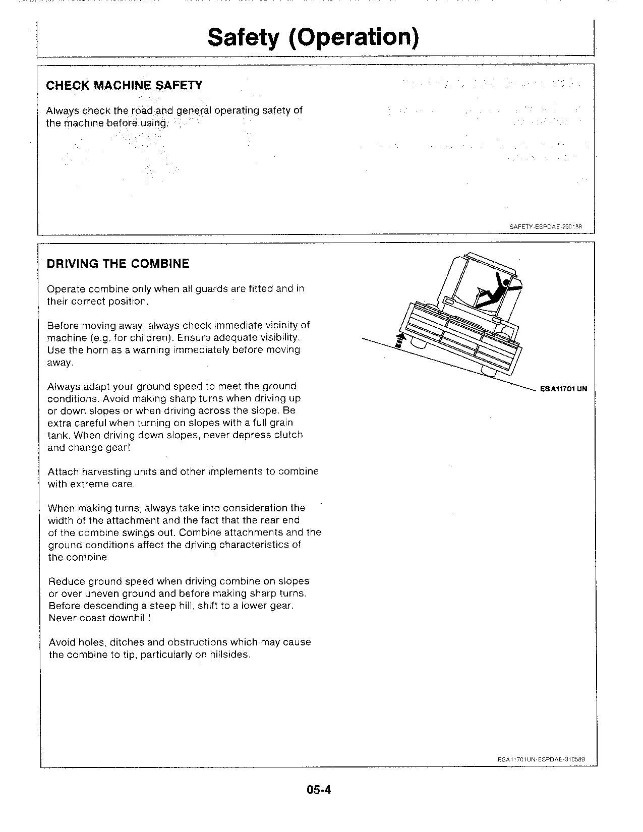 JOHN DEERE 1155 1157 1158 MÄHDRESCHER-BETRIEBSHANDBUCH