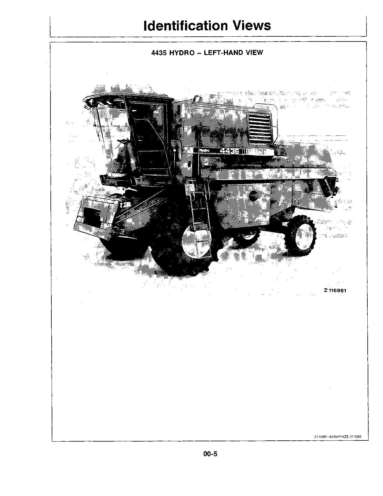 JOHN DEERE 4435 MÄHDRESCHER-BETRIEBSHANDBUCH Nr. 2