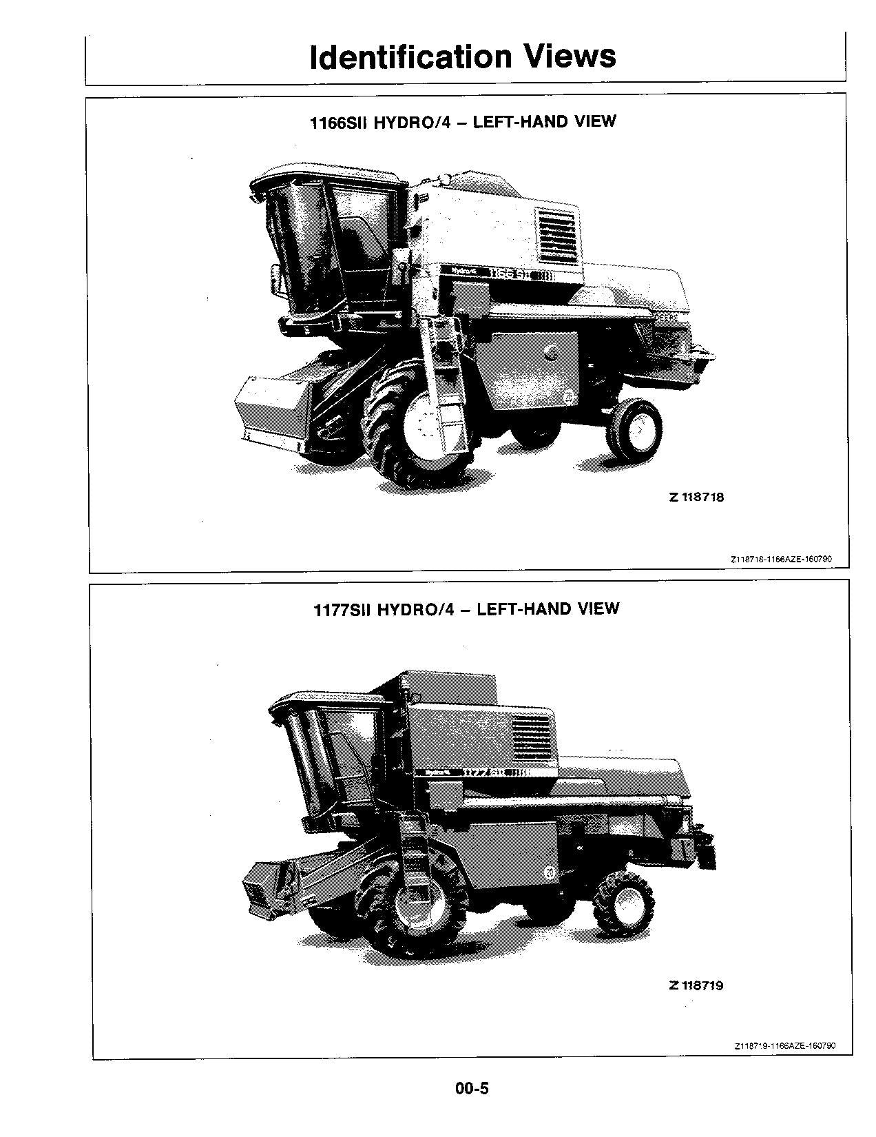 JOHN DEERE 1166SII 1166SII Hydro 4 1174SII 1174SII  COMBINE OPERATOR MANUAL