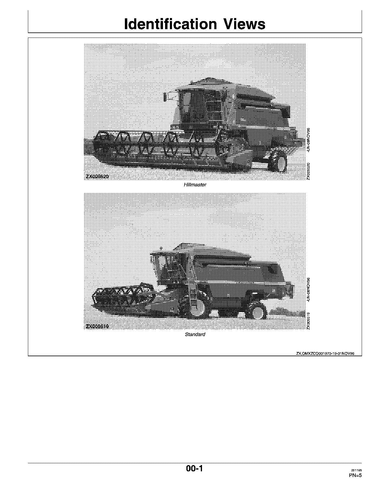 JOHN DEERE 2254 2256 2258 2264 2266 MÄHDRESCHER-BETRIEBSHANDBUCH Nr. 1