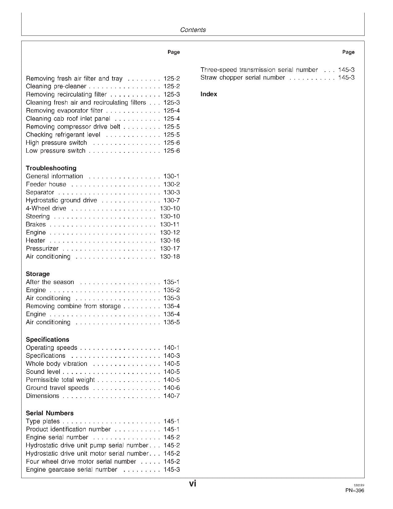 JOHN DEERE CTS MÄHDRESCHER-BETRIEBSHANDBUCH NR. 5