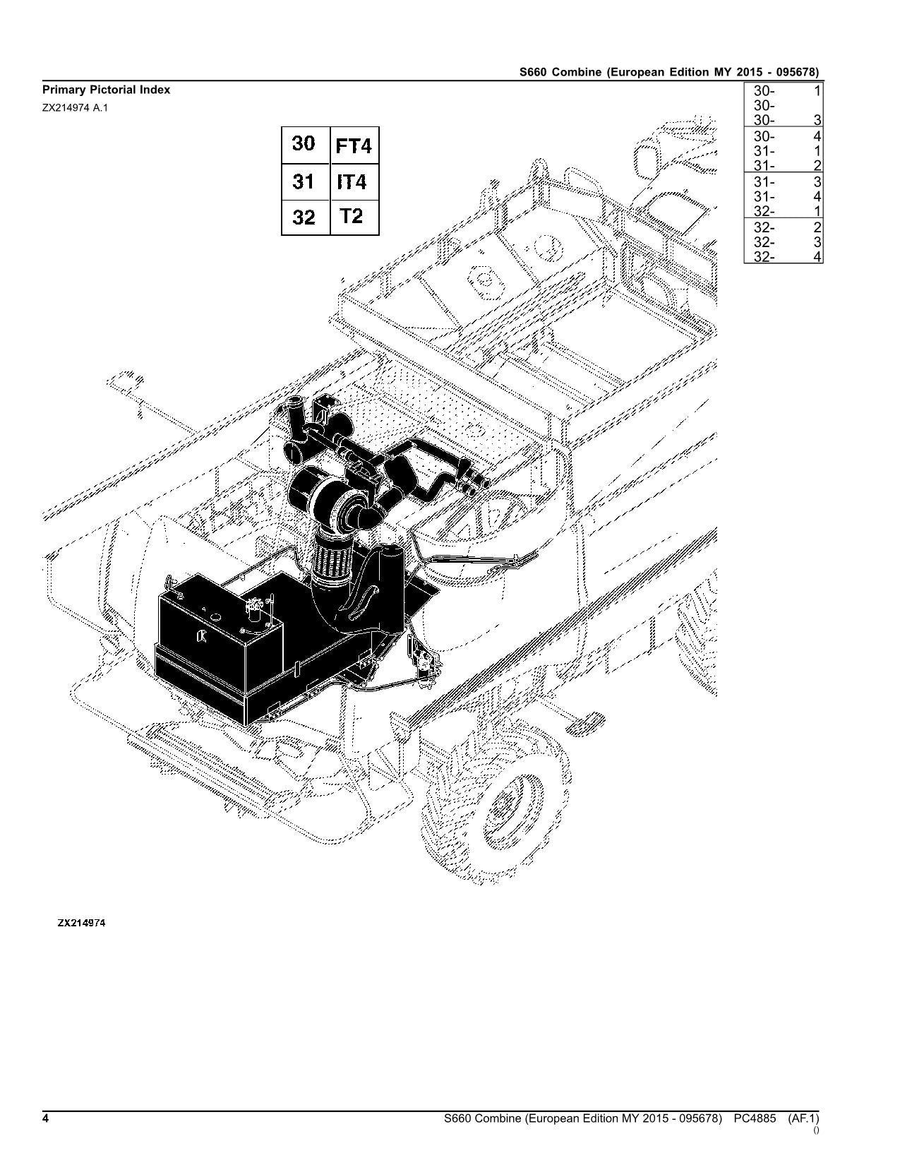 MANUEL DU CATALOGUE DES PIÈCES DE LA MOISSONNEUSE-BATTEUSE JOHN DEERE S660 #6