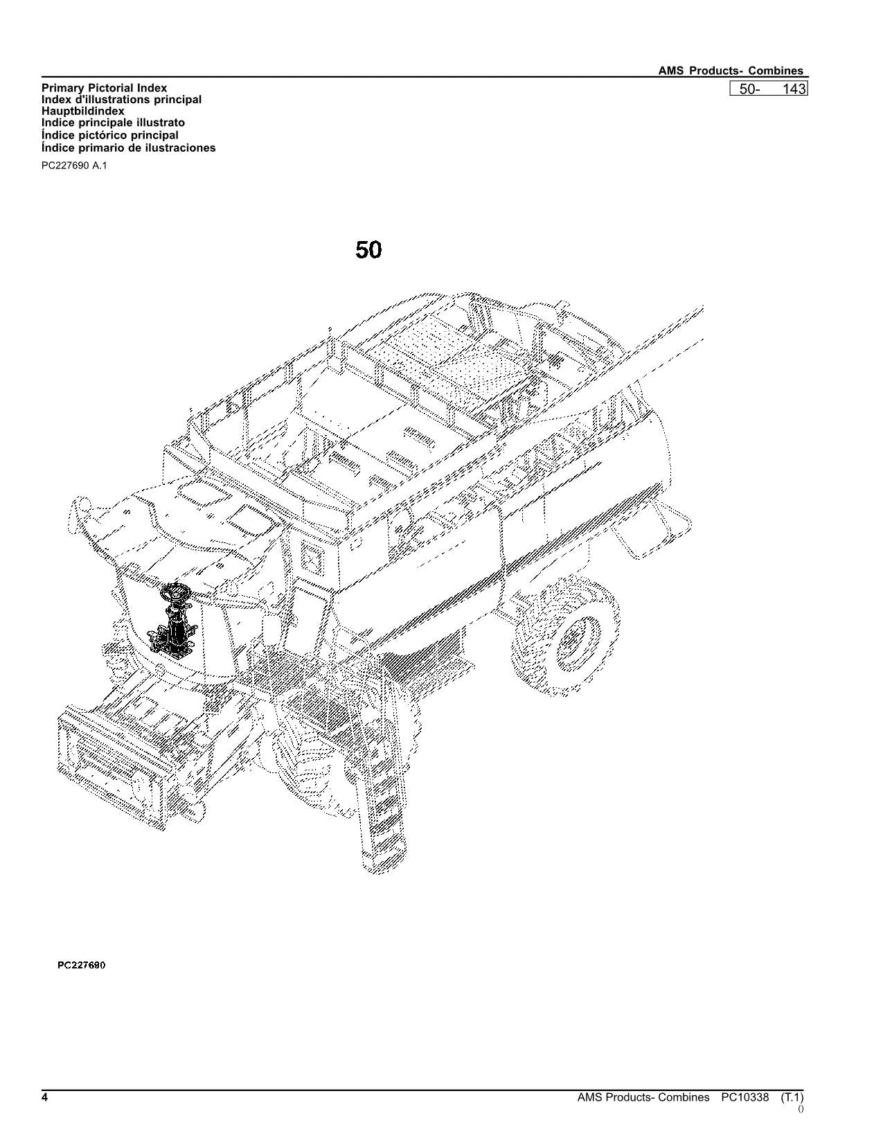 JOHN DEERE MAPPING MONITORING AUTOTRAC LIGHTBAR MÄHDRESCHER ERSATZTEILKATALOGHANDBUCH