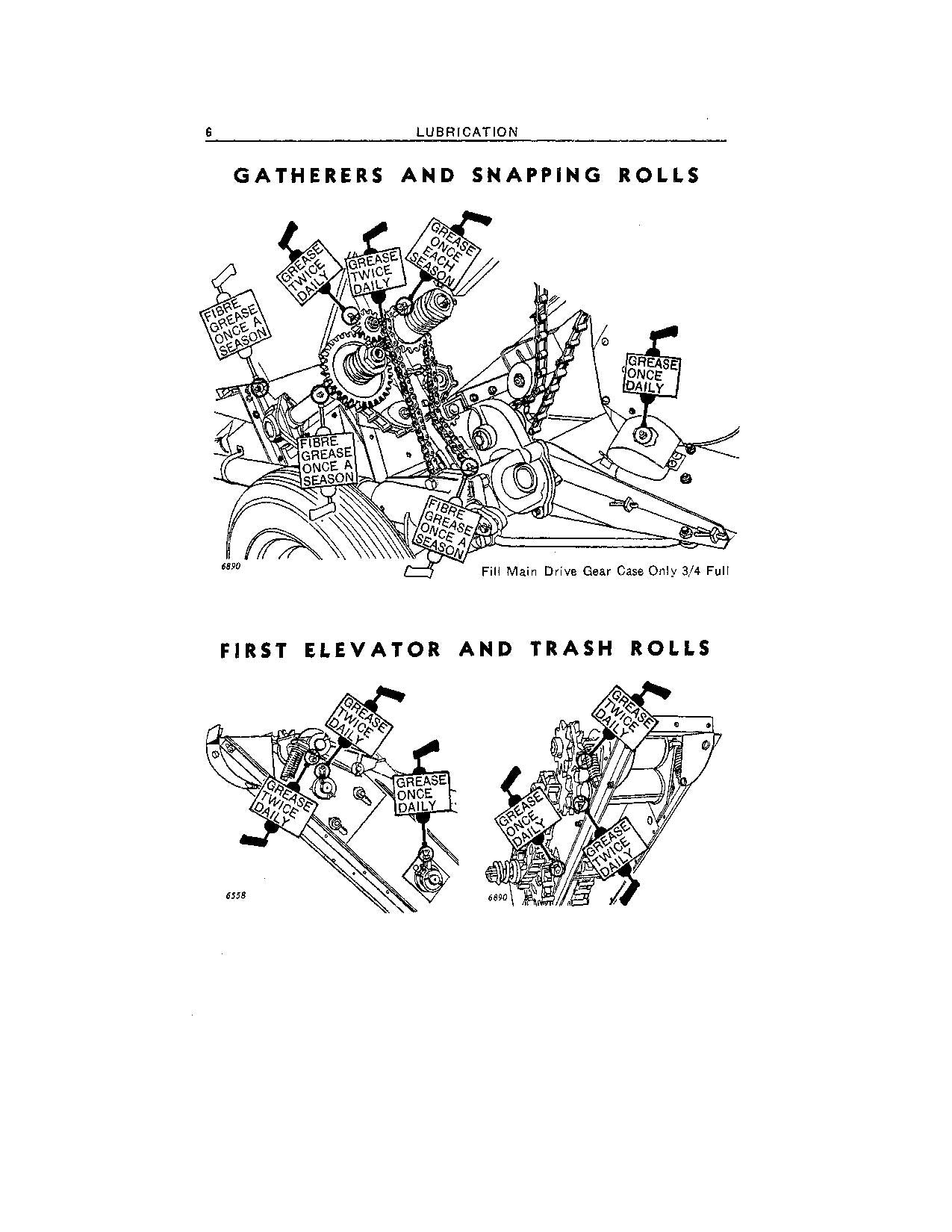 JOHN DEERE 101 BAUMWOLLPFLÜCKER - BEDIENUNGSANLEITUNG NR. 1