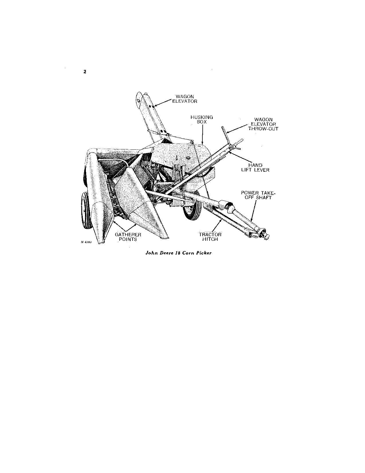 JOHN DEERE 18 COTTON PICKER OPERATORS MANUAL #1