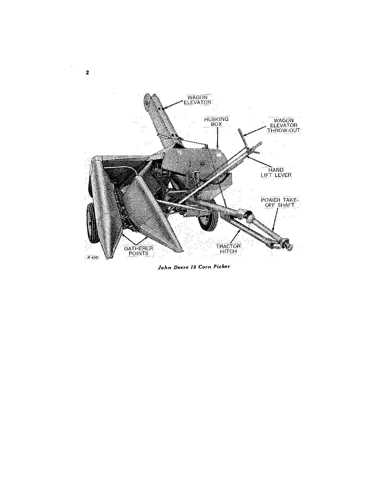 JOHN DEERE 18 COTTON PICKER OPERATORS MANUAL #2