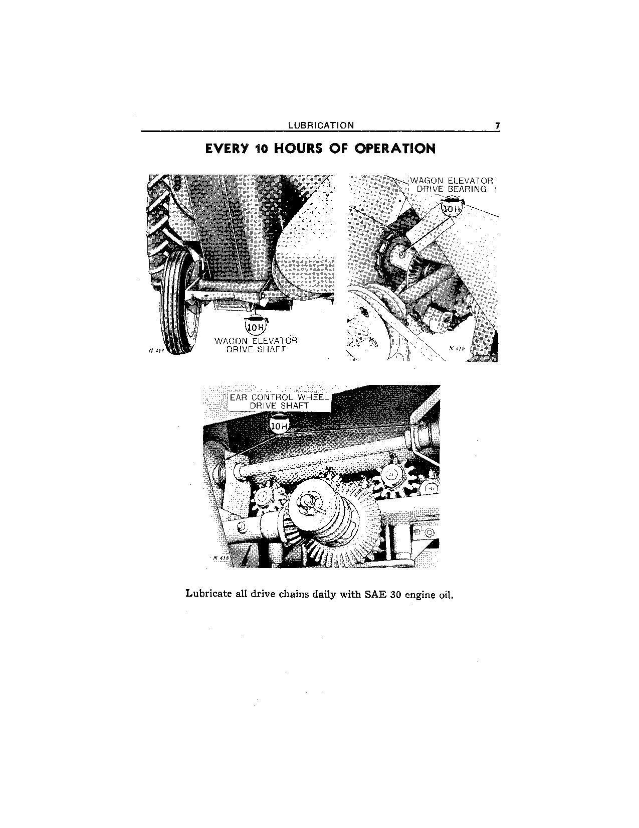 JOHN DEERE 18 COTTON PICKER OPERATORS MANUAL #4