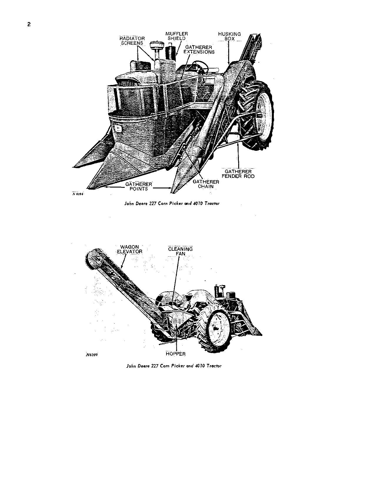 JOHN DEERE 227 COTTON PICKER OPERATORS MANUAL #1