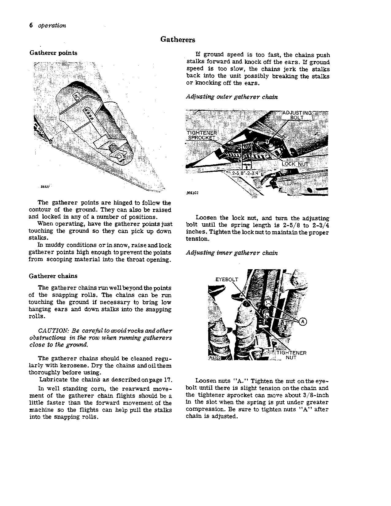 JOHN DEERE 227 COTTON PICKER OPERATORS MANUAL #1