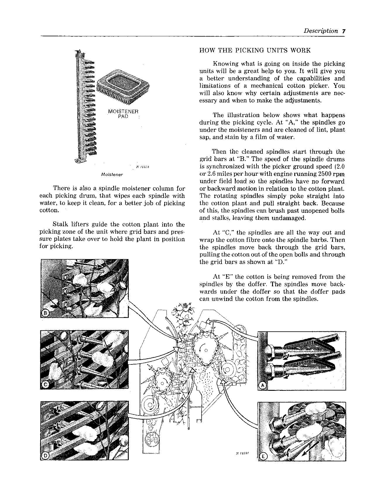 JOHN DEERE 299 COTTON PICKER OPERATORS MANUAL #2