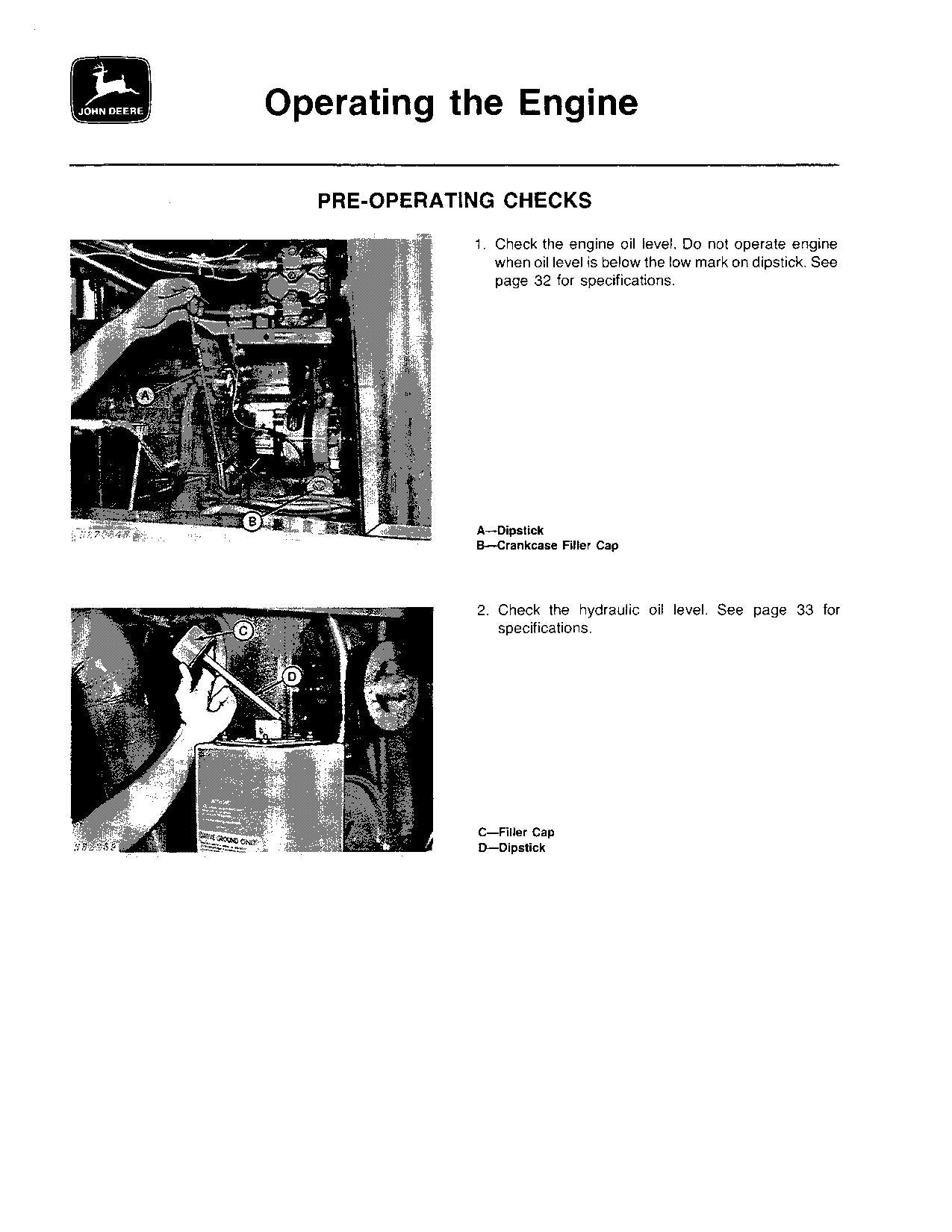 JOHN DEERE 9900 COTTON PICKER OPERATORS MANUAL #1