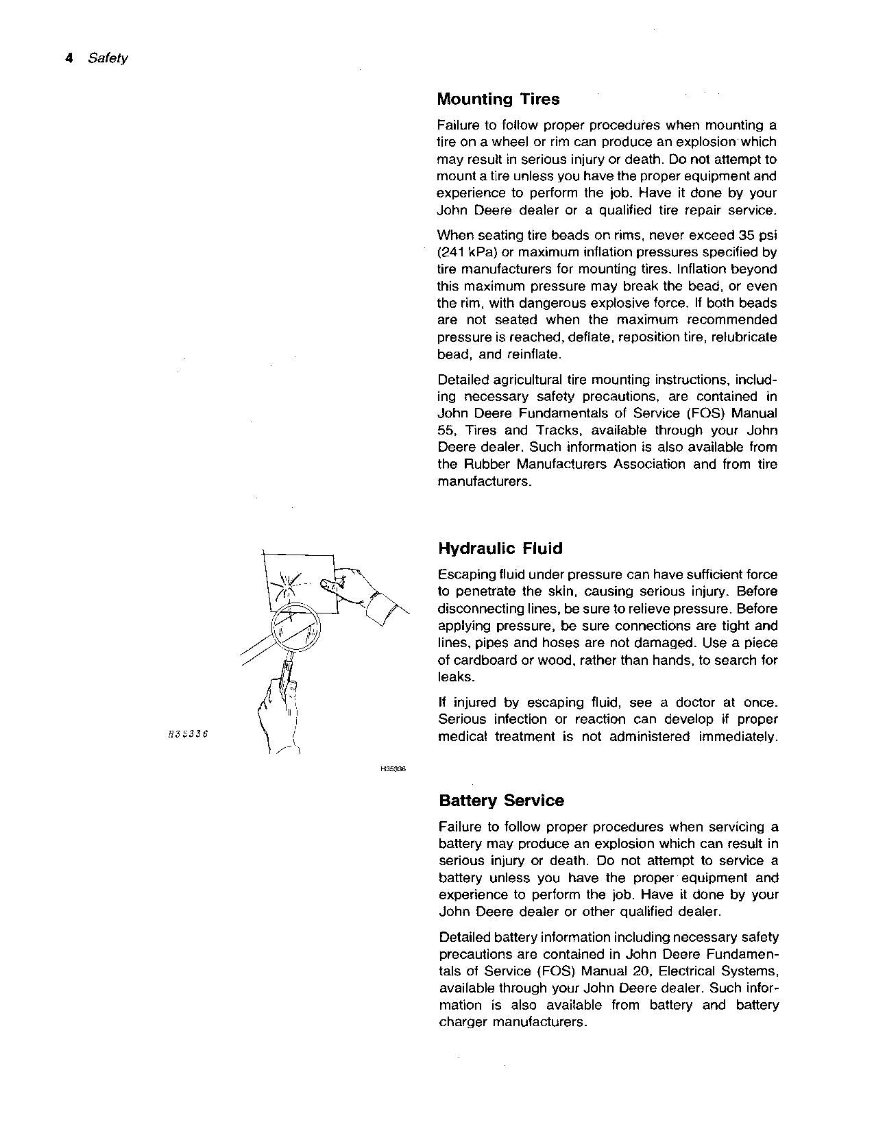 JOHN DEERE 9910 COTTON PICKER OPERATORS MANUAL #2