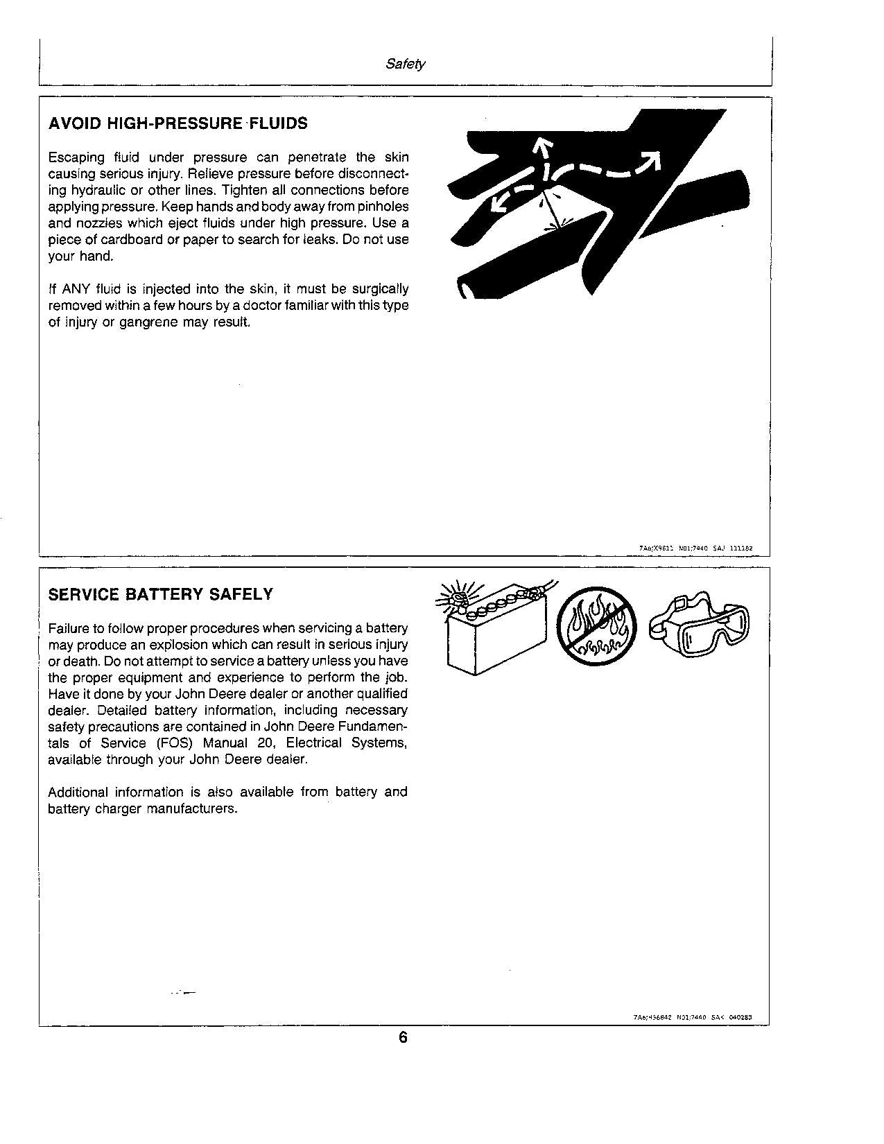 JOHN DEERE 9920 COTTON PICKER OPERATORS MANUAL #1