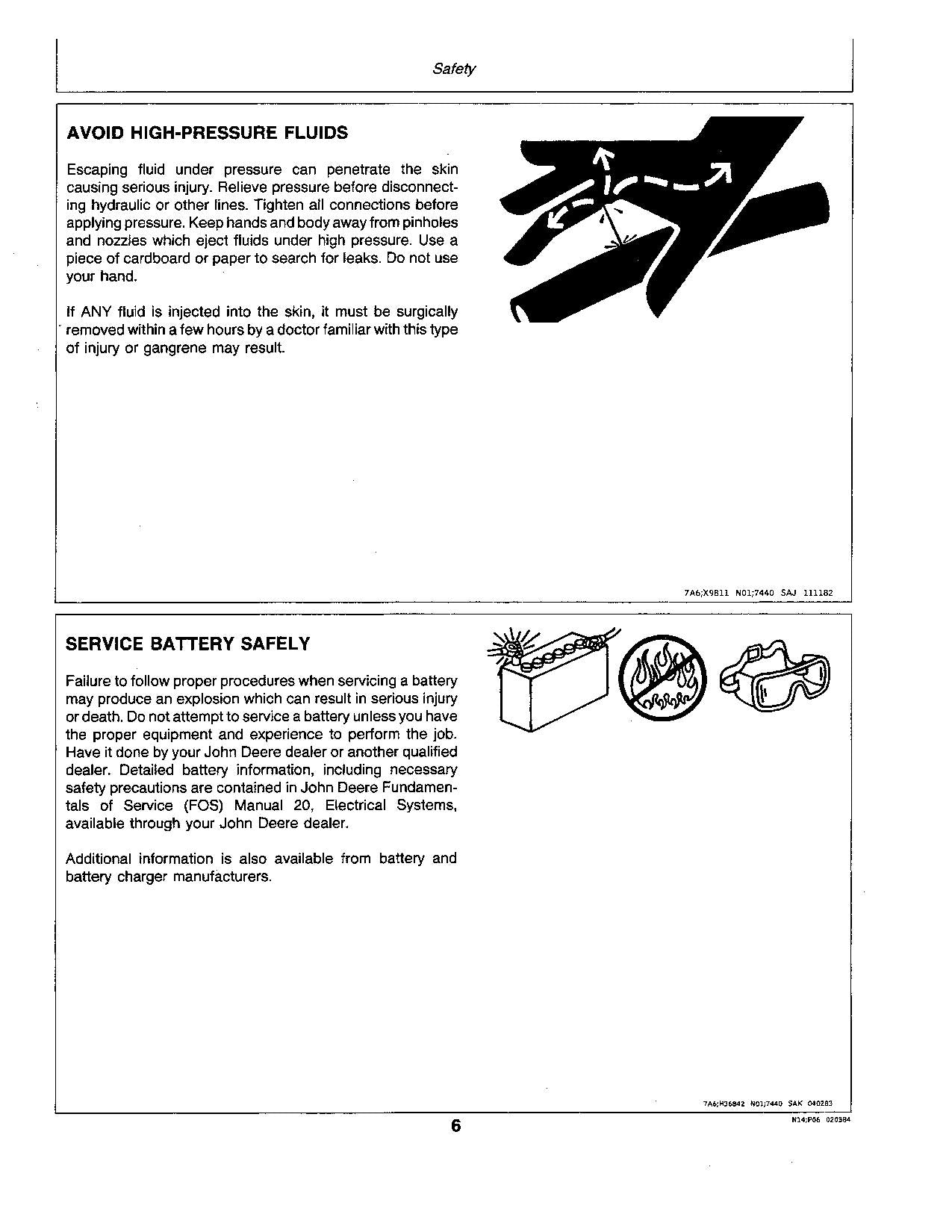 JOHN DEERE 9920 COTTON PICKER OPERATORS MANUAL #2