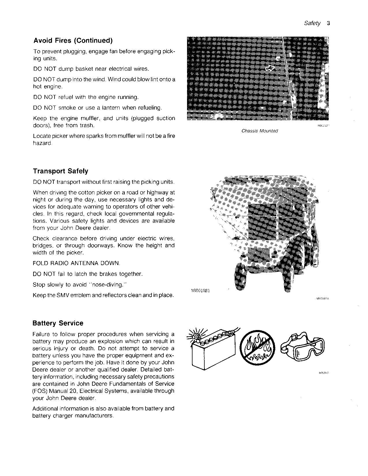 JOHN DEERE 9940 BAUMWOLLPFLÜCKER BEDIENUNGSANLEITUNG #1