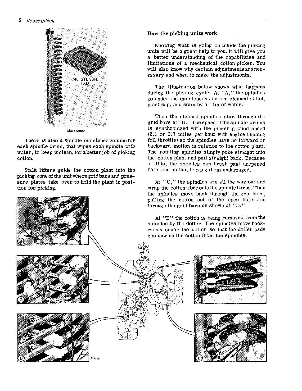 JOHN DEERE 99 COTTON PICKER OPERATORS MANUAL #3