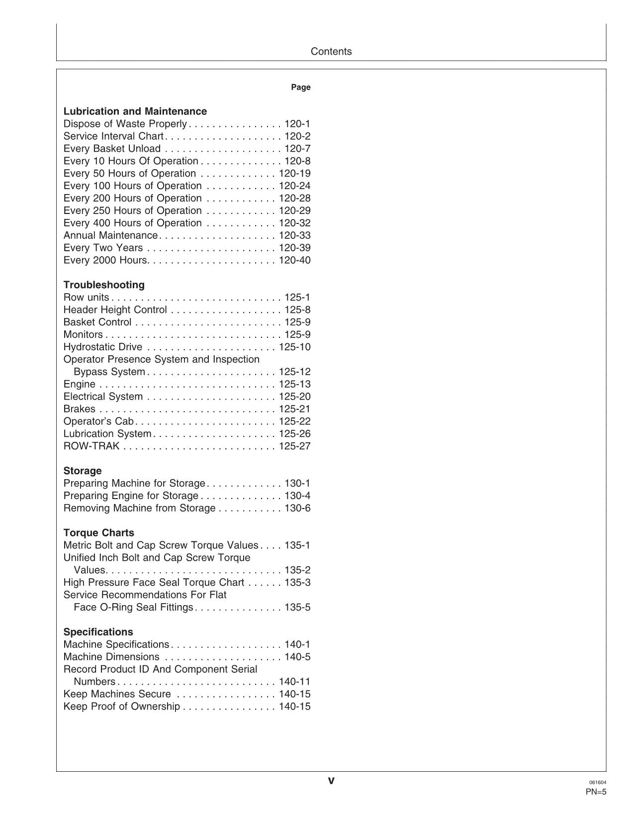 JOHN DEERE 9986 COTTON PICKER OPERATORS MANUAL #3