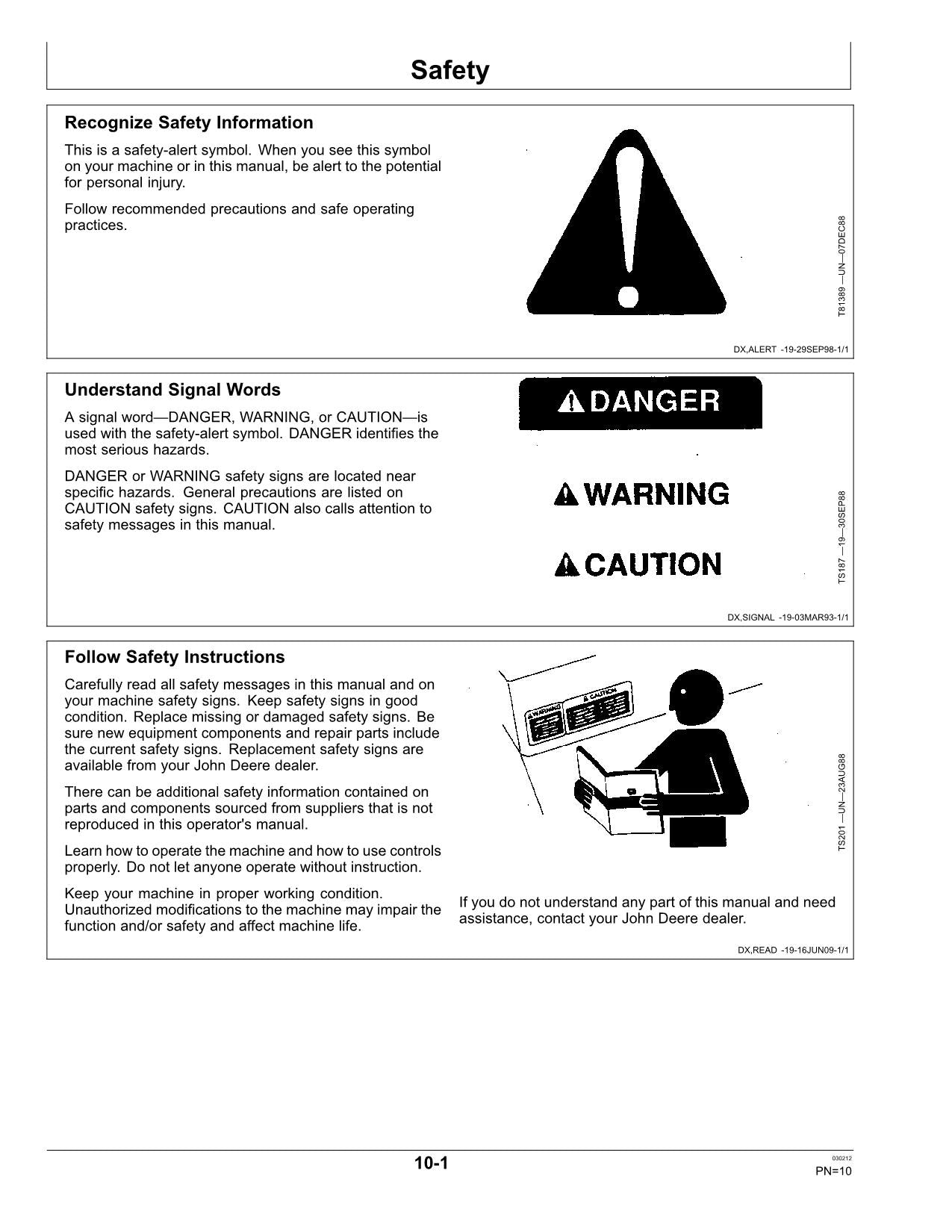 JOHN DEERE 7660 COTTON PICKER OPERATORS MANUAL #6