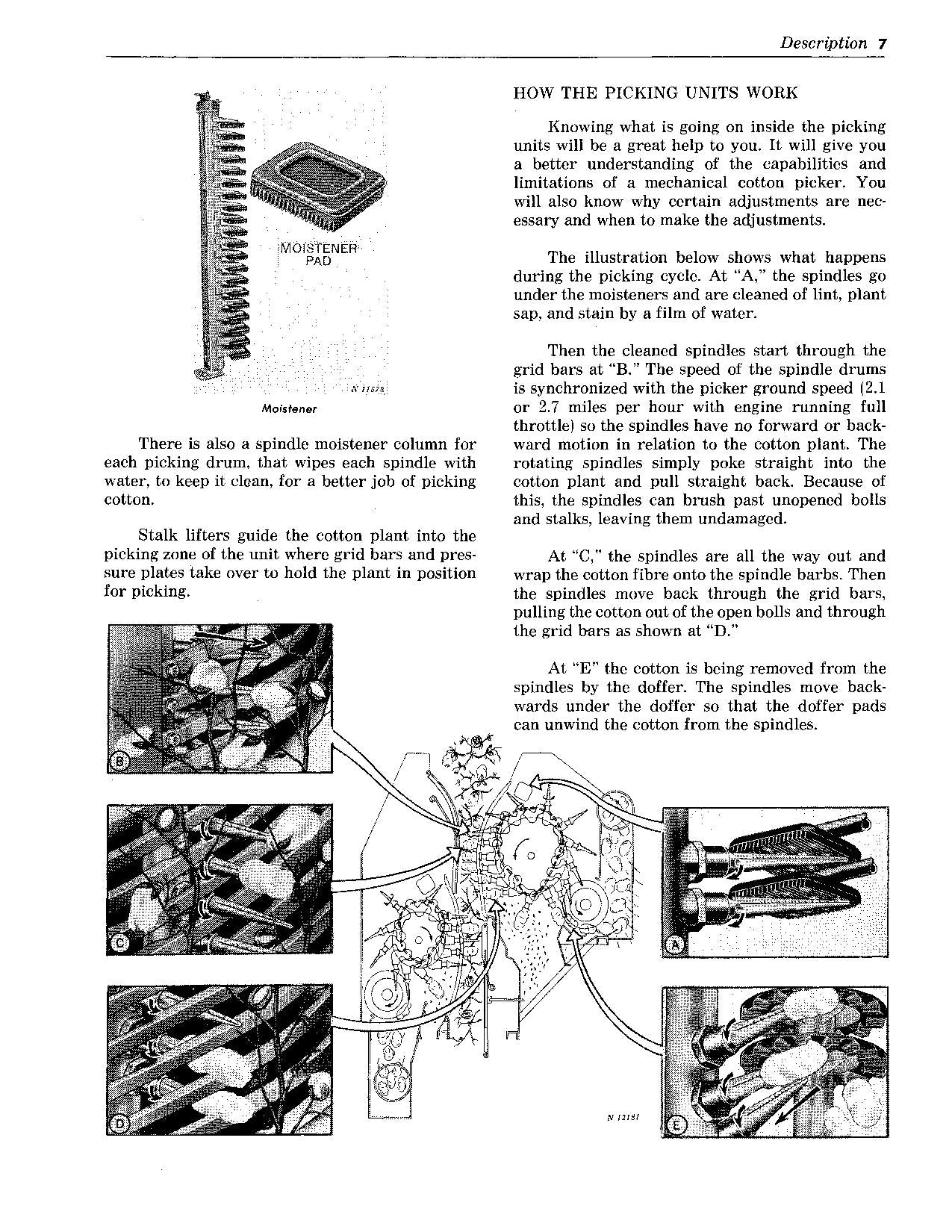 JOHN DEERE 299 COTTON PICKER OPERATORS MANUAL #3