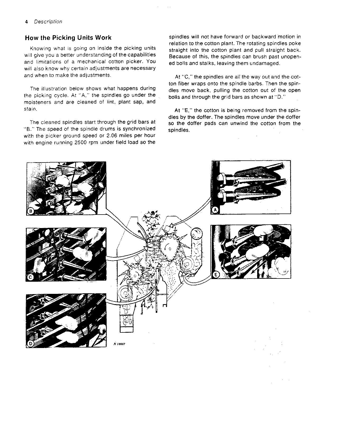 JOHN DEERE 499 COTTON PICKER OPERATORS MANUAL #4