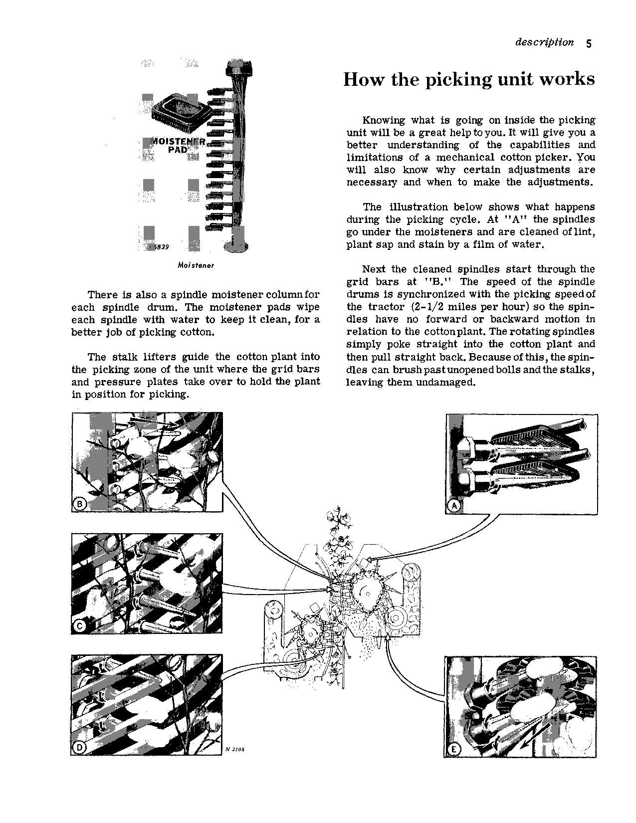 JOHN DEERE 22 COTTON PICKER OPERATORS MANUAL #4