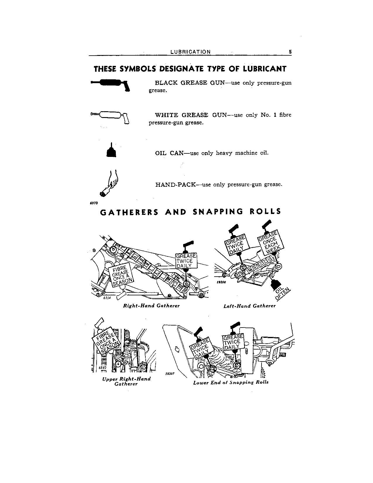 JOHN DEERE 101 COTTON PICKER OPERATORS MANUAL #2