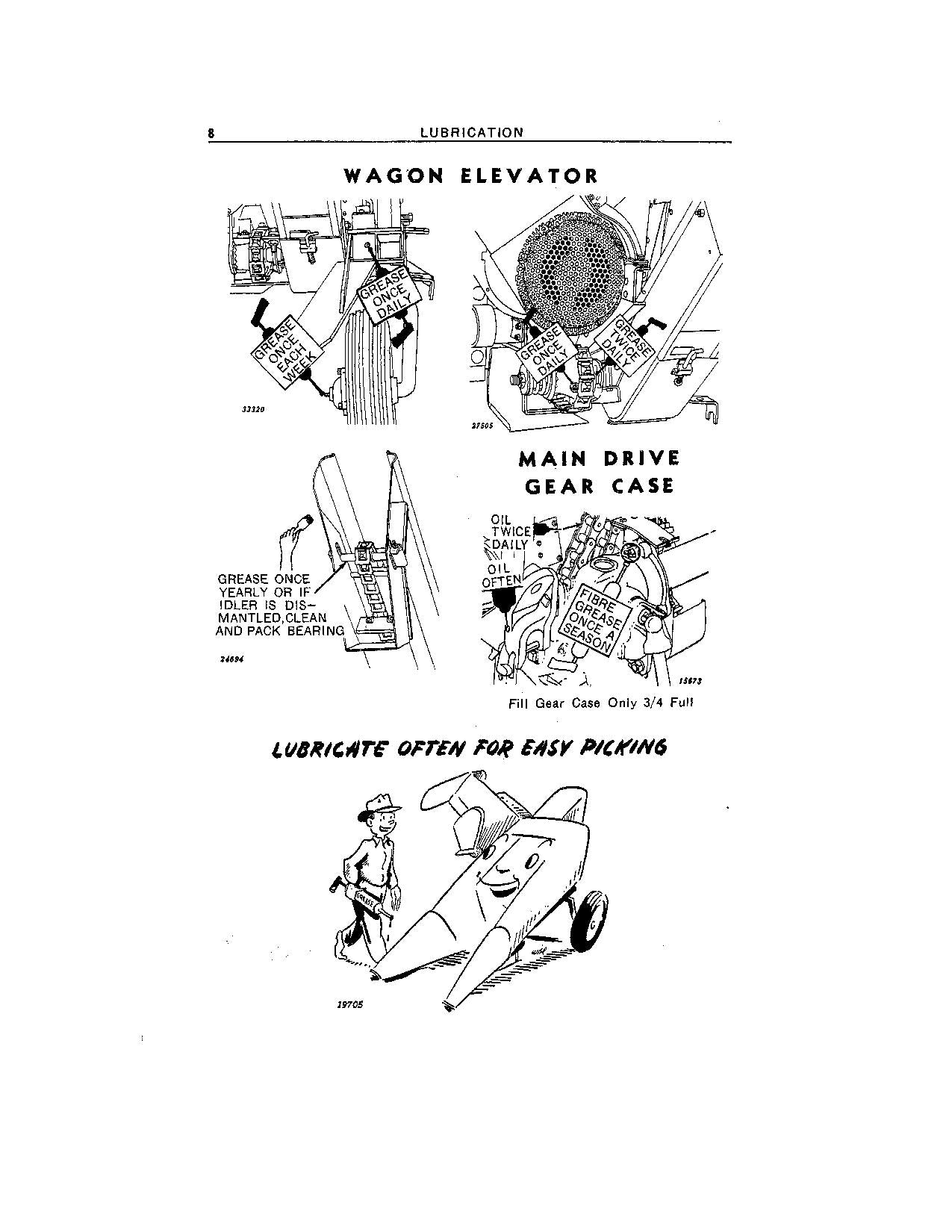 JOHN DEERE 101 COTTON PICKER OPERATORS MANUAL #2