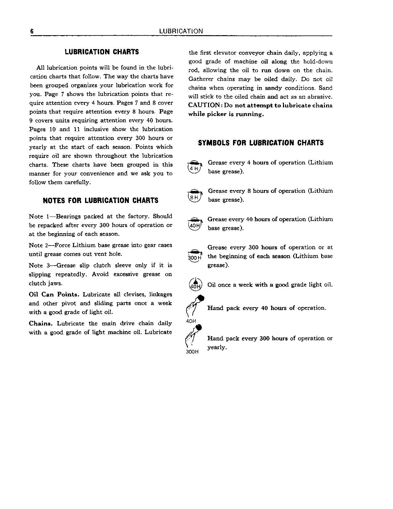 JOHN DEERE 127 COTTON PICKER OPERATORS MANUAL #2