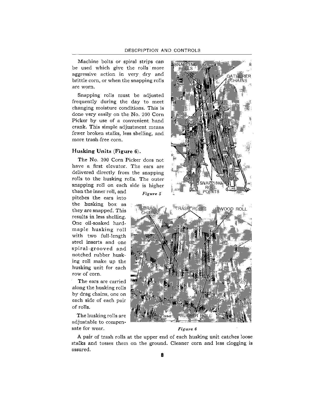 JOHN DEERE 200 COTTON PICKER OPERATORS MANUAL #4