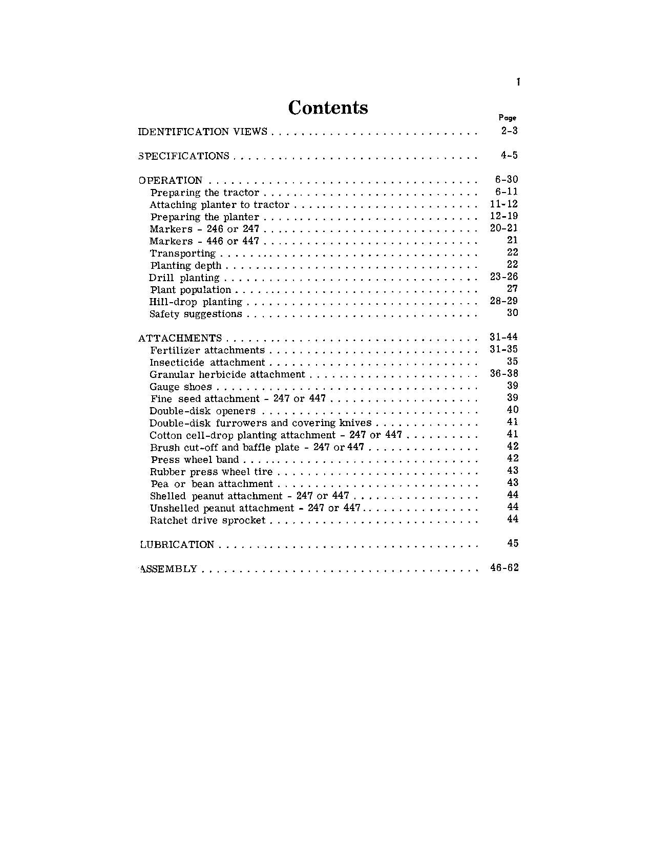 JOHN DEERE 246247446447 COTTON PICKER OPERATORS MANUAL