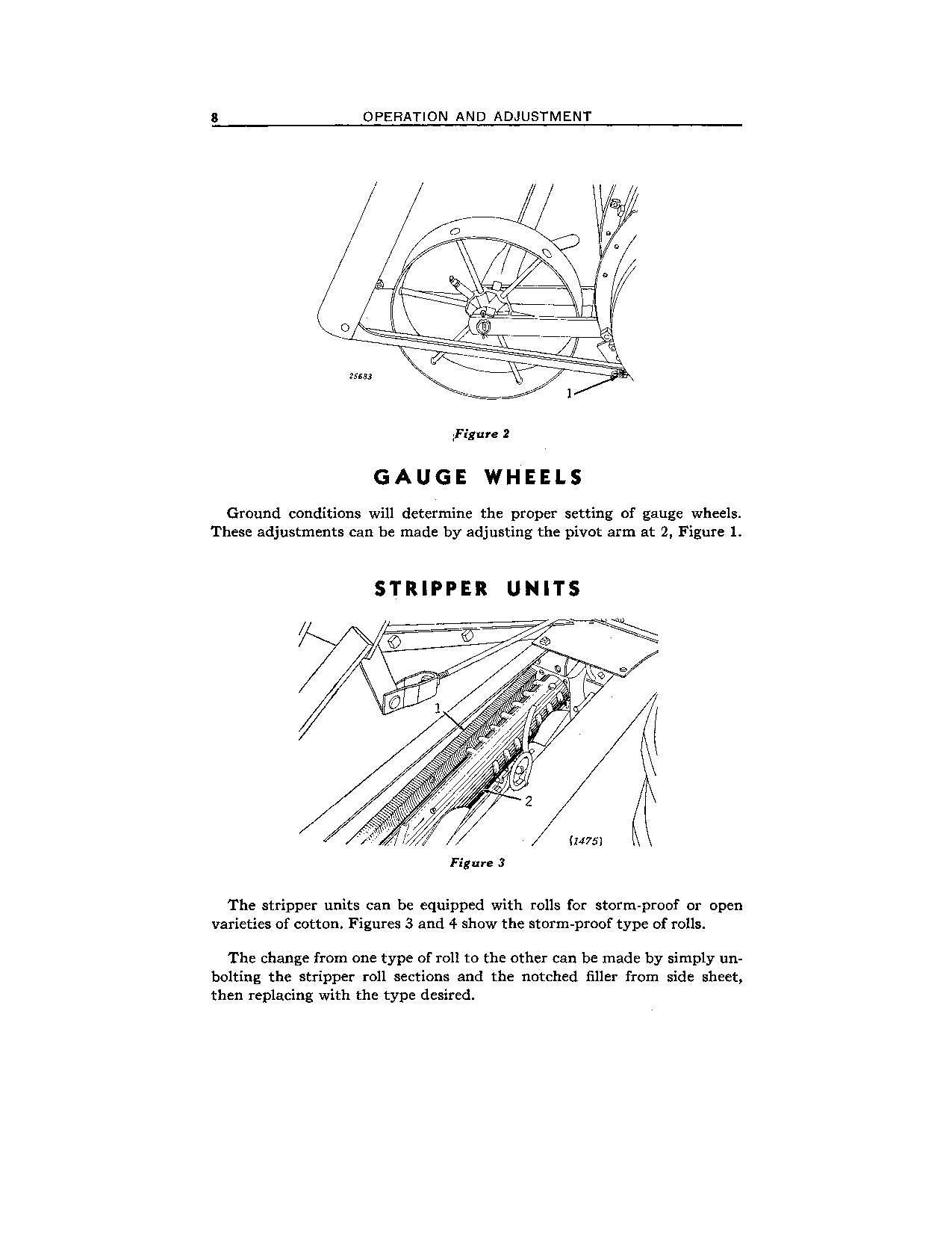 JOHN DEERE 15 COTTON PICKER OPERATORS MANUAL