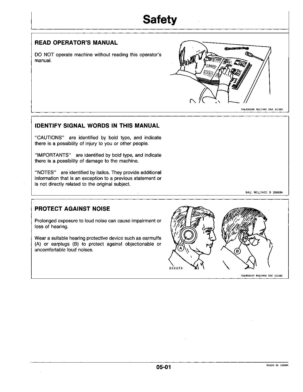 JOHN DEERE 740 COTTON PICKER OPERATORS MANUAL