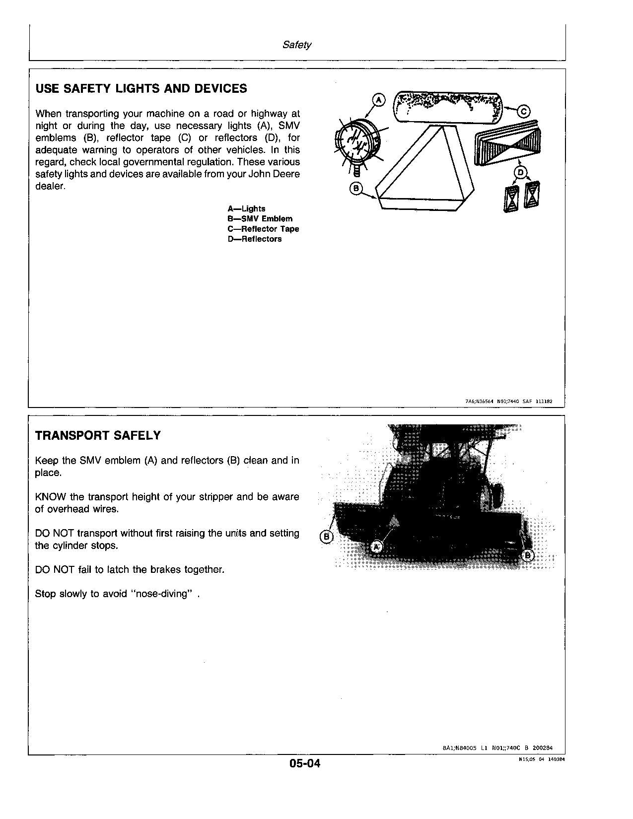 JOHN DEERE 740 COTTON PICKER OPERATORS MANUAL