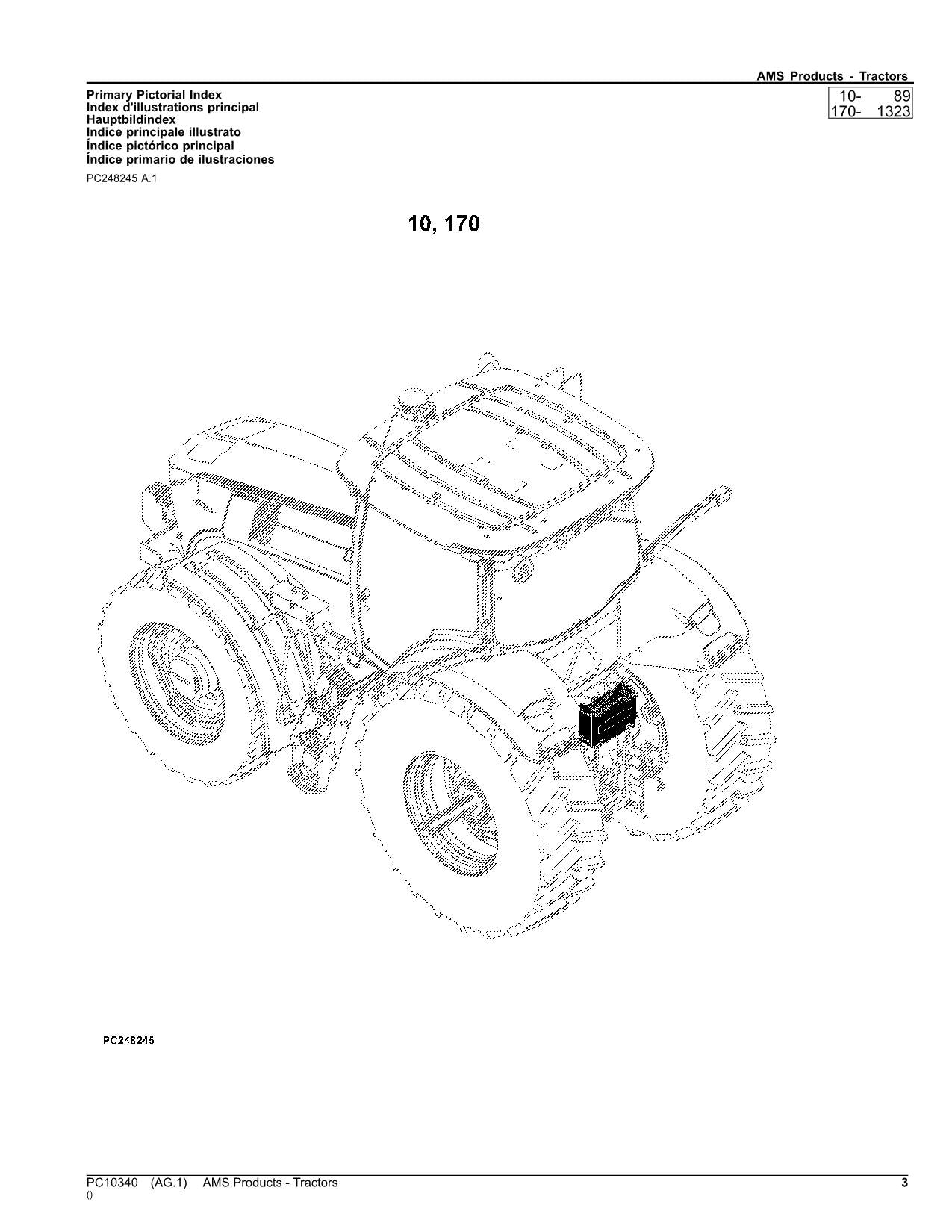 JOHN DEERE GREENSTAR MAPPING MONITORING TRAKTOR TEILEKATALOGHANDBUCH