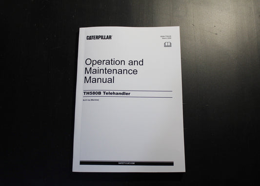 CATERPILLAR CAT TH580B TELEHANDLER OPERATORS MANUAL